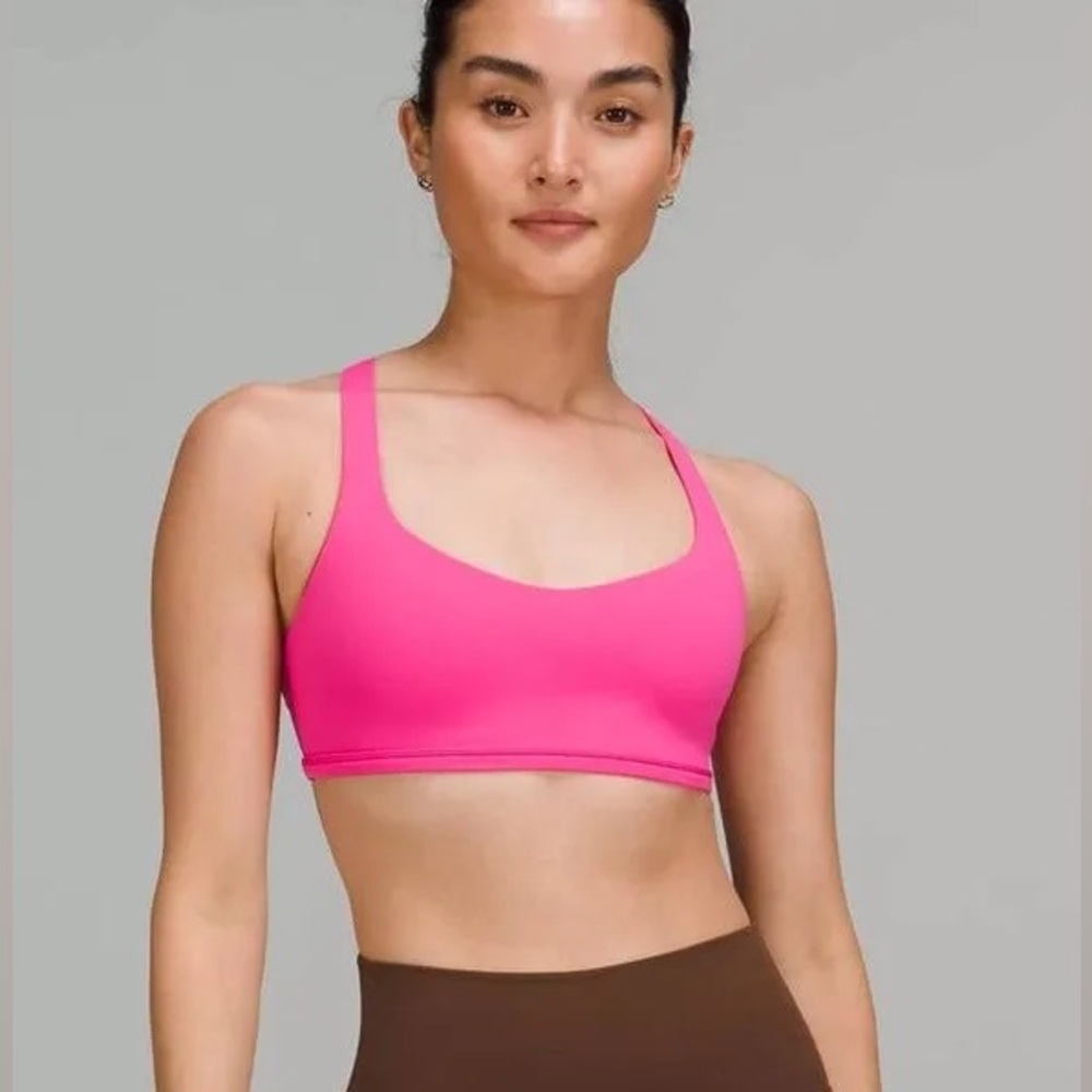 Lululemon Free to Be Bra Pink